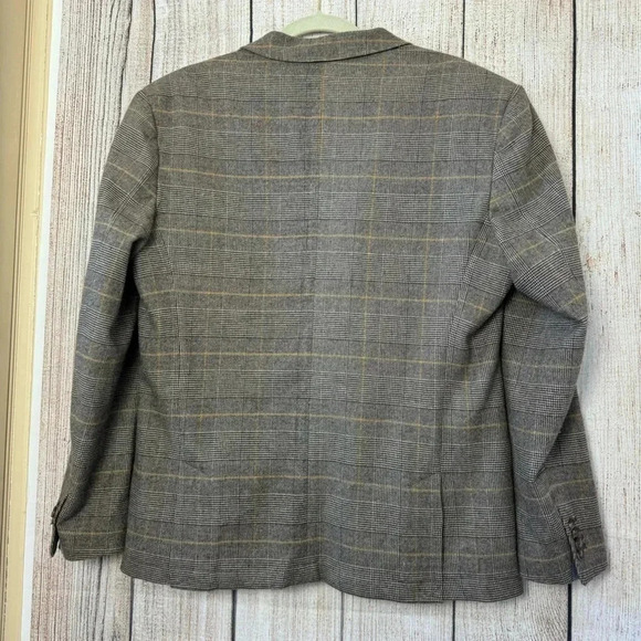 Jachs New York Tailoring Mens Tan Blazer Jacket size Large - Picture 10 of 12